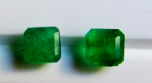 Esmeralda NATURALES limpia a lupa cuadradas @ 4,5 x 4,8 mm 0.5 cts - Imagen 6 de 6