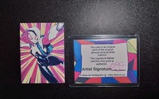 Tarjeta de boceto personalizada Spider-Man Marvel Ghost Spider Gwen ¡A través del Spiderverse!