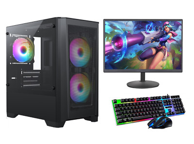 ULTRASCHNELLER i5 i7 Desktop Gaming Computer PC 2TB 16GB RAM GTX 1660 Windows 10