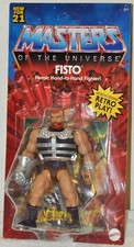 FISTO figure Masters of the Universe Origins Mattel 2021 Retro Mattel Unpunched