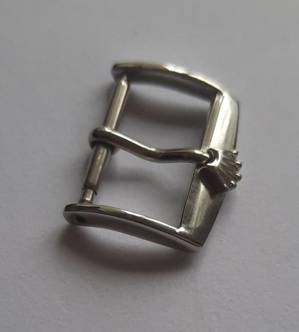 RARO VECCHIO BRACCIALE ROLEX VINTAGE 16mm CINTURINO ACCIAIO INOX FIBBIA OROLOGIO ORIGINALE