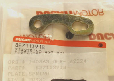 Ducati Monster 750, 900 Side Stand Spring Bracket NOS 82711391B (L