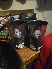 3- Fast Furious Presents Hobbs Shaw Marcus Theaters 44 OZ. Collector s Cups