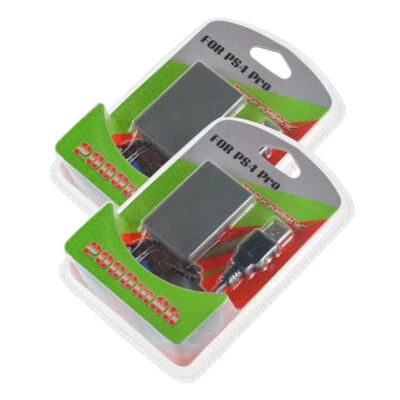 2X PS4 SLIM & PRO V2 Dualshock 4 controller di ricambio batteria e cavo di carica