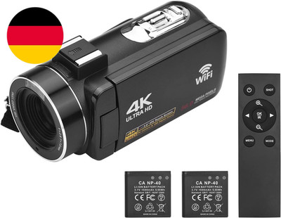 4K Action Cam Wlan-Camcorder Dv-Recorder 56 MP 3,0-Zoll-Ips-Touchscreen, Unterst