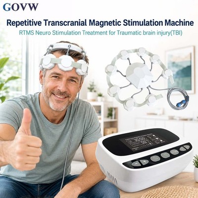 Transcranial Magnetic Machine for Brain Rehab Mental Health Support Care Home
