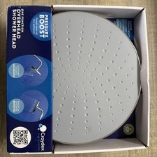 Croydex Secura Shower Head and Hose - Easy Install Push On Shower Attachment for