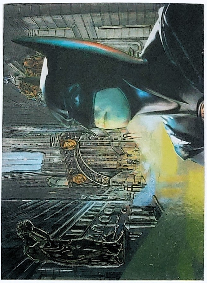 1995 Fleer Ultra Batman Forever Movie #9 of 10 Batman Animaction Insert Card! NM