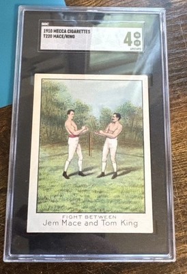 1910 ATC T220 Champion & Prize Fighter Series Mecca Back Jem Mace/King SGC 4