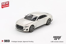 Bentley Batur Bonneville Pearl LHD 1:64 Scale Mini GT MGT00969BL