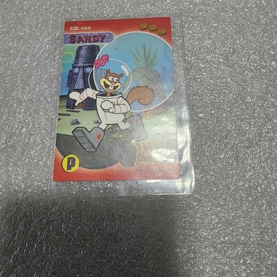 UPPER DECK 1ST EDITION SPONGEBOB SANDY DSD-009 TRADING CARD