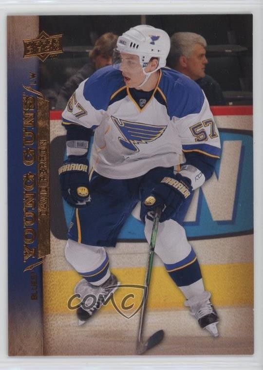 2007-08 Upper Deck Young Guns David Perron #496 5xh