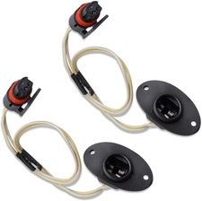 License Plate Light Wire Harnesses for Dodge Ram 1500 2500 3500 Dakota Van 2Pcs