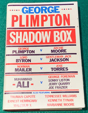 Shadow Box by George Plimpton 1st UK Ed HC DJ 1977 Boxing