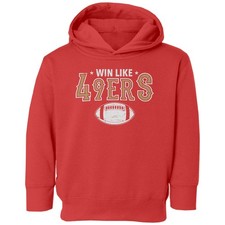 Win Like Them Tribute - San Francisco Inspired Style Toddler Hooded Sweatshirt