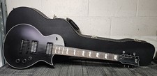 ESP LTD EC-257 7-String Electric Guitar (Black Satin) with Hard Case