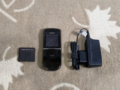 Nokia 8800 Sirocco Mobile Phone Genuine Unlocked - Black Fully Working