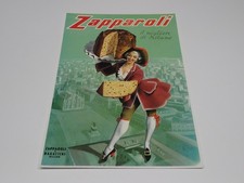 ZAPPAROLI PANETTONI MILANO MANIFESTO AFFICHE BOCCASILE ORIGINALE
