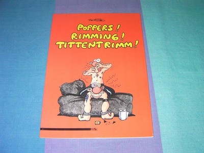 Ralf König Comic Poppers! Rimming! Tittentrimm! von 2001 aus dem Verlag MSK! TOP