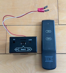 Genuine SkyTech 1001-A On/Off Fireplace Remote receiver and transmitter kit