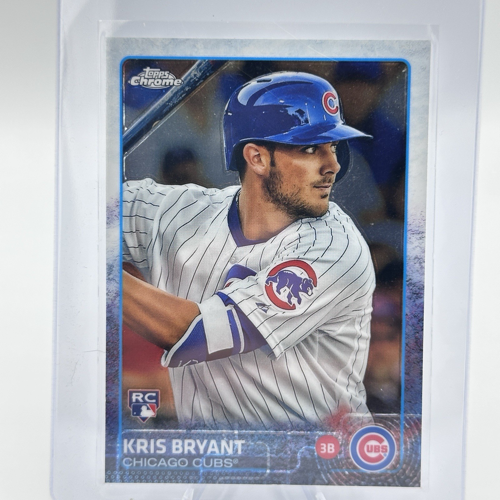 2015 Topps Chrome - Kris Bryant #112 (RC) Chicago Cubs Sharp Card!
