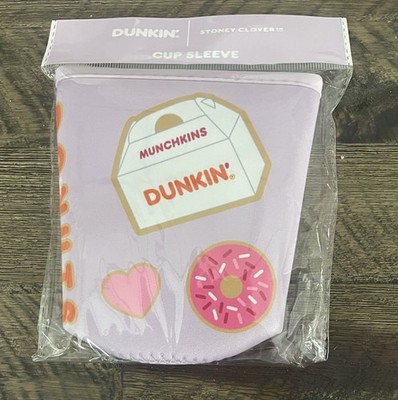 Dunkin Donuts 2025 Stoney Clover Lane Lavender/Purple Cup Sleeve / Koozie *NEW*