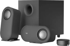Logitech - Z407 2.1 Bluetooth Computer Speaker System with Wireless Control ...