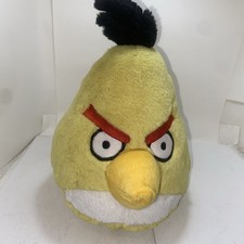 Angry Birds Yellow Bird Chuck 9  Plush Stuffed Animal Doll No Sound 2010