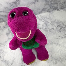 Vtg Barney Purple Dinosaur 10 Plush Sings I Love You" Stuffed Lyons No Voice