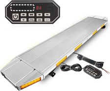 Amber 54 Inch 156 Led Strobe Light Bar Emergency Warn Beacon Tow Truck Response Amber 54 Inch 156 Led Strobe Light Bar Emergency Warn Beacon Tow Truck Response