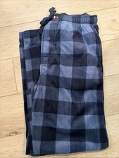 Mens Lucky Brand Blue Fleece Pajama Pants NEW - M