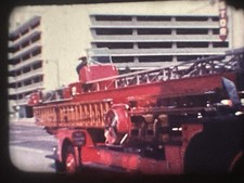 1950s / 60s 8mm Home Movie Film Los Angeles Fire Department / Knotts Berry Farm