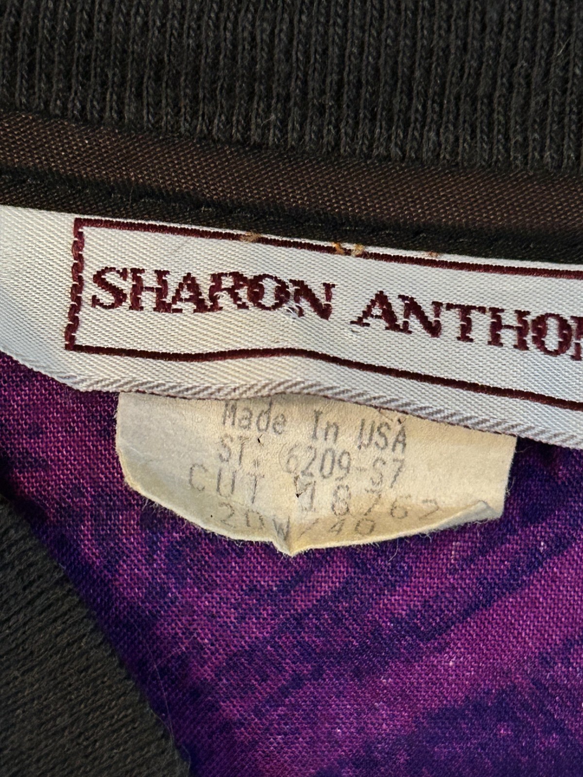 Vintage Sharon Anthony Patchwork Jacket - image 2