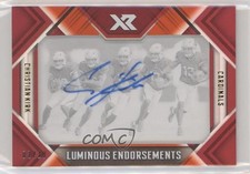 2018 Panini XR Luminous Endorsements Orange 2/10 Christian Kirk #LE-19 Auto 8k4