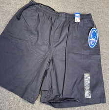 VTG Y2K OP Ocean Pacific Shorts Mens L Navy Surf Elastic Waist Casual NOS NWT