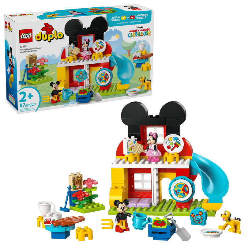 LEGO DUPLO 10465 Casa di Topolino - Minnie e Pluto per Bimbi 2+ Anni