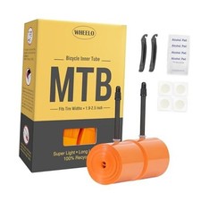 2-Pack 26/27.5/29 Inch TPU Inner Tube: Lightweight MTB Bicycle Tube 29 2.1/2.5