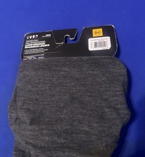 BUFF LIGHTWEIGHT MERINO WOOL GAITER NECK SPAIN SOLID GREY NEW