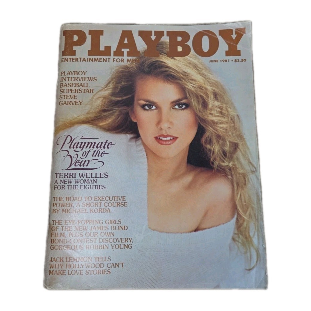 Playboy Magazine June 1981 Playmate of the Year Centerfold Intact Solid Issue