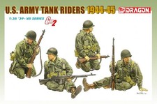 Personnages soldats U.S tank 1944/45 1/35 Dragon