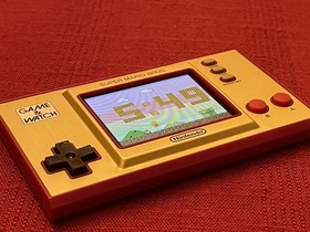 Nintendo Game & Watch Super Mario Bros  1 and 2, Ball And Time Handheld Console