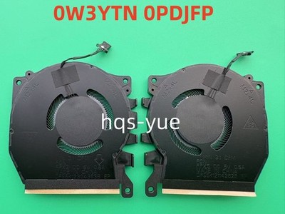 Original for DELL ALIENWARE X16 R1 COOLING FAN R+L 0W3YTN 0PDJFP