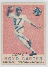 1959 Topps CFL Boyd Carter #68 b7j
