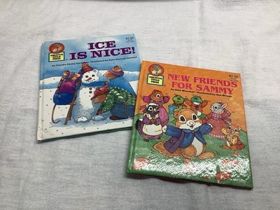 Creative Child Press Lot 2 Books Ice is Nice - New Friends For Sammy 1992