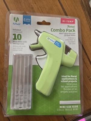 New AdTech Floral High Temp Mini Hot Glue Gun Combo Pack With 10 Sticks