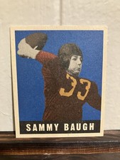 1997 Leaf - Reproduction Sammy Baugh #24 /1948 Serial #3