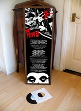 THE MISFITS BULLET LYRIC SHEET POSTER WE ARE 138 HALLOWEEN