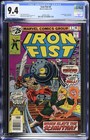 Iron Fist #5 1976 Marvel 9.4 NM CGC Graded Comic Key 1st App Scimitar
