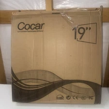Cocar cocar-17/19E 50/60Hz CCTV LED Monitor Black New Open Box