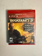 🔥PS3 Resistance 2 Greatest Hits Red Case 2008 Sony PlayStation 3 - SEALED!🔥